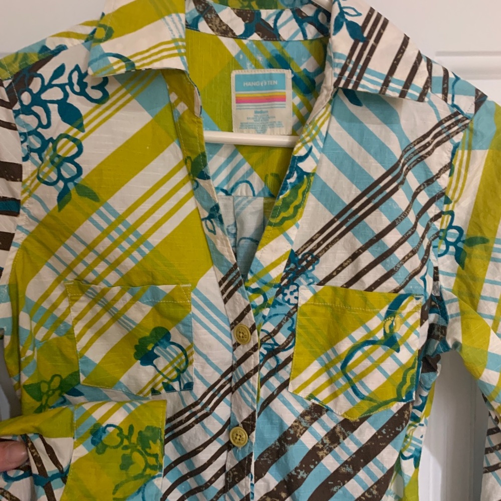 SALE! ❤️ Vintage Hang Ten button down top